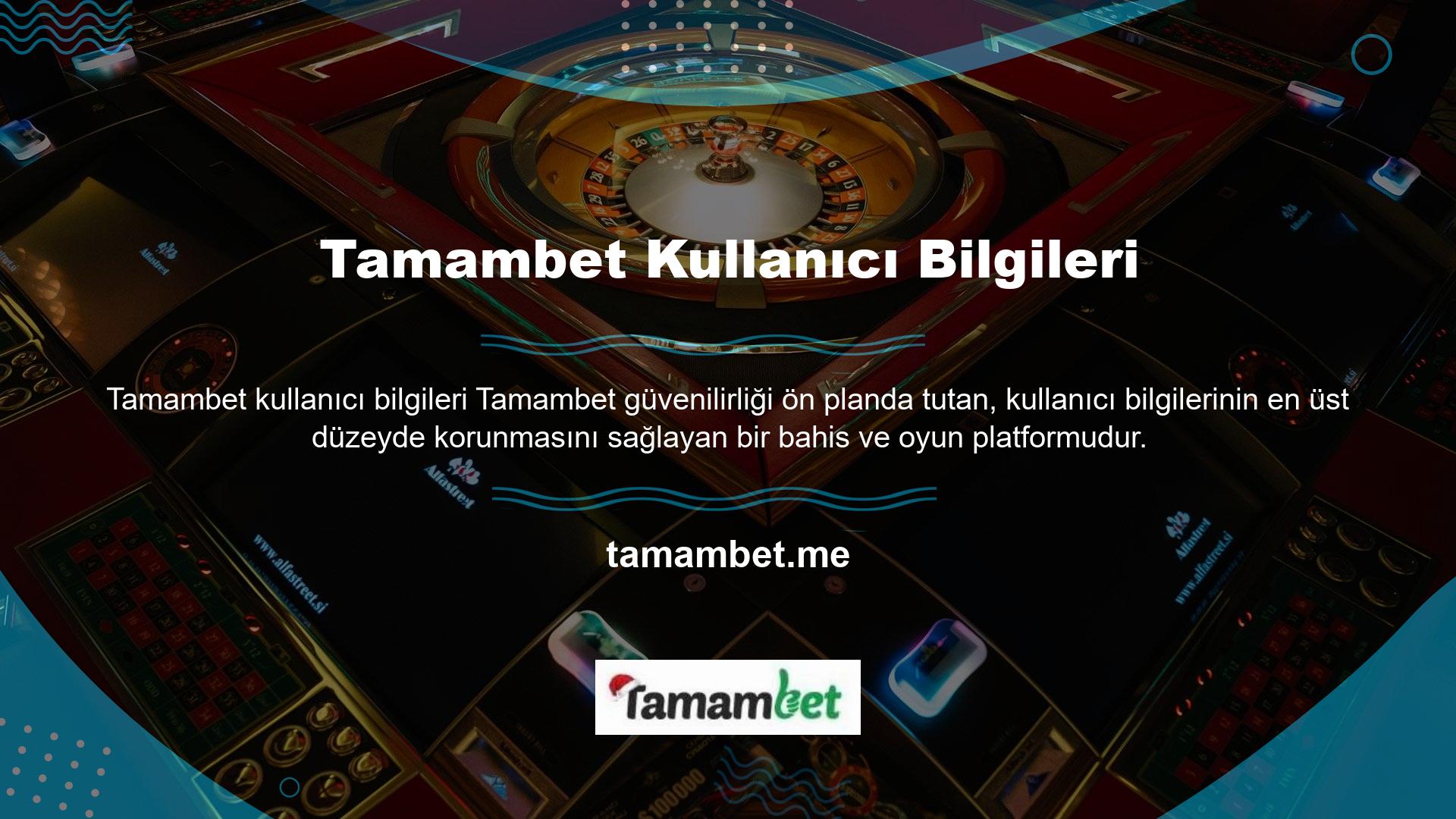 Uluslararası lisans şartıyla hizmet veren Tamambet sarsılmaz bir güvenle, Tamambet mobil uygulama versiyonunda özel tasarlanmış canlı destek hattı ile sadece şansınızı değerlendirmenize odaklanıyor